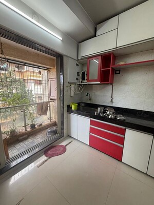 Kitchen in 2 BHK Apartment at Amey CHS Andheri, Andheri West – for Rent