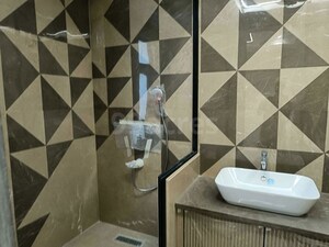 Staircase in 4 BHK Builder Floor at Panchsheel Enclave – for Rent