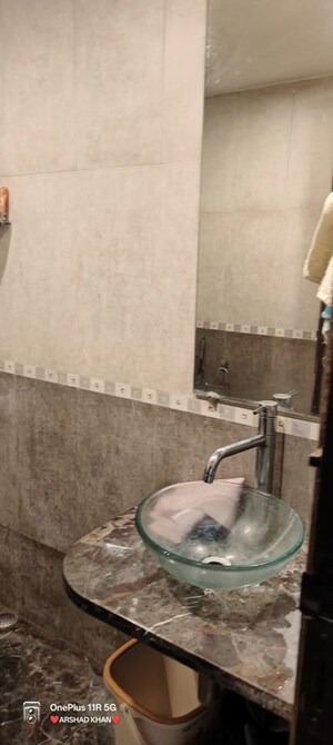 Bathroom in 3 BHK Apartment at Ekta Everglades, Bandra West – for Rent