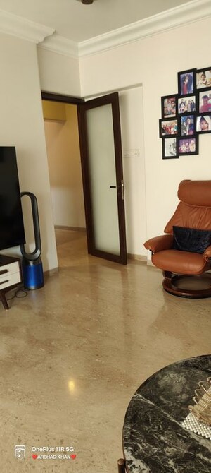 Living Room in 3 BHK Apartment at Ekta Everglades, Bandra West – for Rent