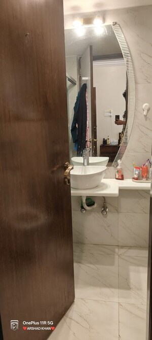 Bathroom in 3 BHK Apartment at Ekta Everglades, Bandra West – for Rent