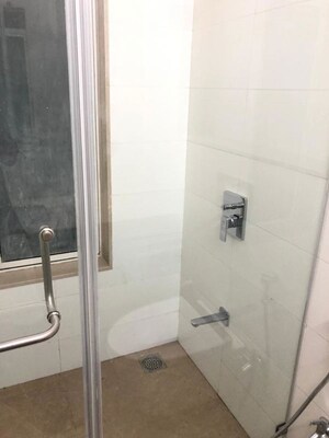 Bathroom in 1 BHK Apartment at Godrej The Trees, Vikhroli East – for Sale