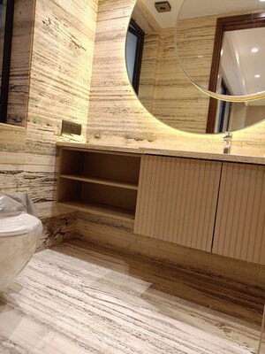 Balcony in 4 BHK Builder Floor at Panchsheel Park – for Rent