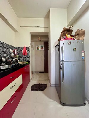 Kitchen in 2 BHK Apartment at Lodha Amara, Kolshet Road – for Rent