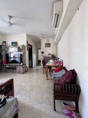 Living Room in 2 BHK Apartment at Lodha Amara, Kolshet Road – for Rent