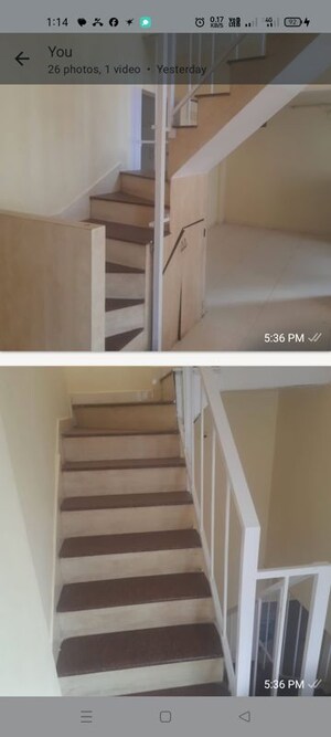 Staircase in 2 BHK Apartment at Bora Samruddhi, Pimple Nilakh – for Rent