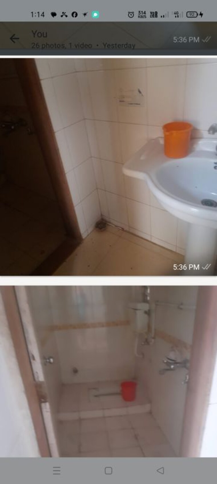 Bathroom, bora-samruddhi 2 Bedroom 1000 Sq.Ft. Apartment In Pimple Nilakh Pune 10321327