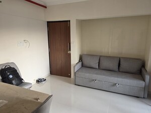 Bathroom in 1 BHK Apartment at Cosmos Jewels Ruby, Ghodbunder Road – for Rent