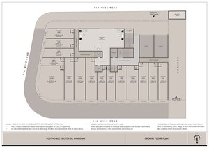 Floor Plan in 2 BHK Apartment at Platinum Parksyde, Kharghar Sector 30 – for Sale