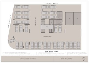Floor Plan in 2 BHK Apartment at Platinum Parksyde, Kharghar Sector 30 – for Sale
