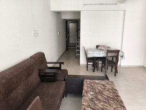 Living Room in 2 BHK Apartment at Amal Aspen Park, Goregaon East – for Rent