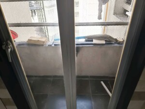 Balcony in 2 BHK Apartment at Amal Aspen Park, Goregaon East – for Rent