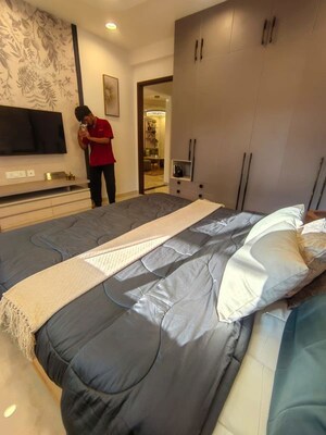 Bedroom in 3 BHK Apartment at TVS Emerald Altura, Sathnur – for Sale