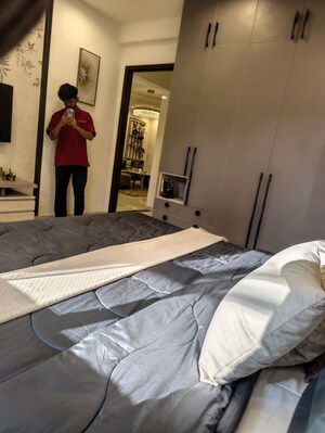 Bedroom in 3 BHK Apartment at TVS Emerald Altura, Sathnur – for Sale