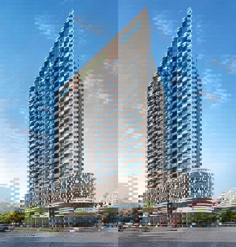 2 BHK + Store Room 1200 Sq.Ft. Apartment in Hitech Crystal Corner