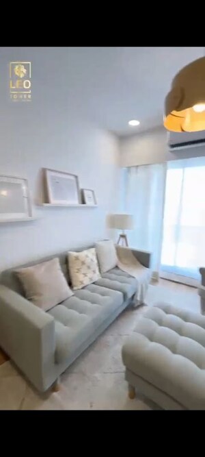 Living Room in 2 BHK Apartment at Dev Leo Tower, Oshiwara – for Sale