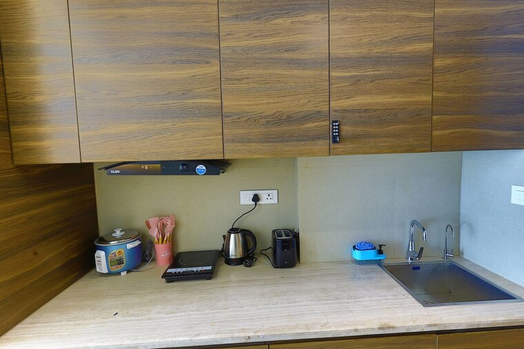 Kitchen, aipl-joy-square 1 Bedroom 340 Sq.Ft. Apartment In Sector 63a Gurgaon 10321478