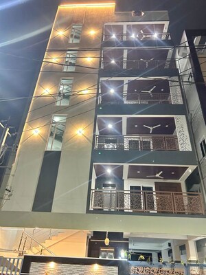 Staircase in 3 BHK Apartment at Manikonda – for Rent