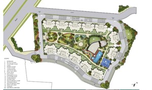 Master Plan in 3.5 BHK Apartment at ATS Floral Pathways, Mahurali – for Sale