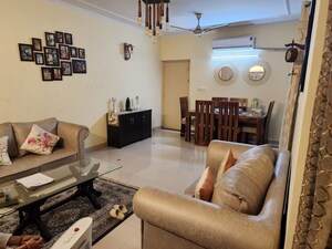 Living Room in 3 BHK Apartment at RWA Jalvayu Towers, Sector 47 – for Rent