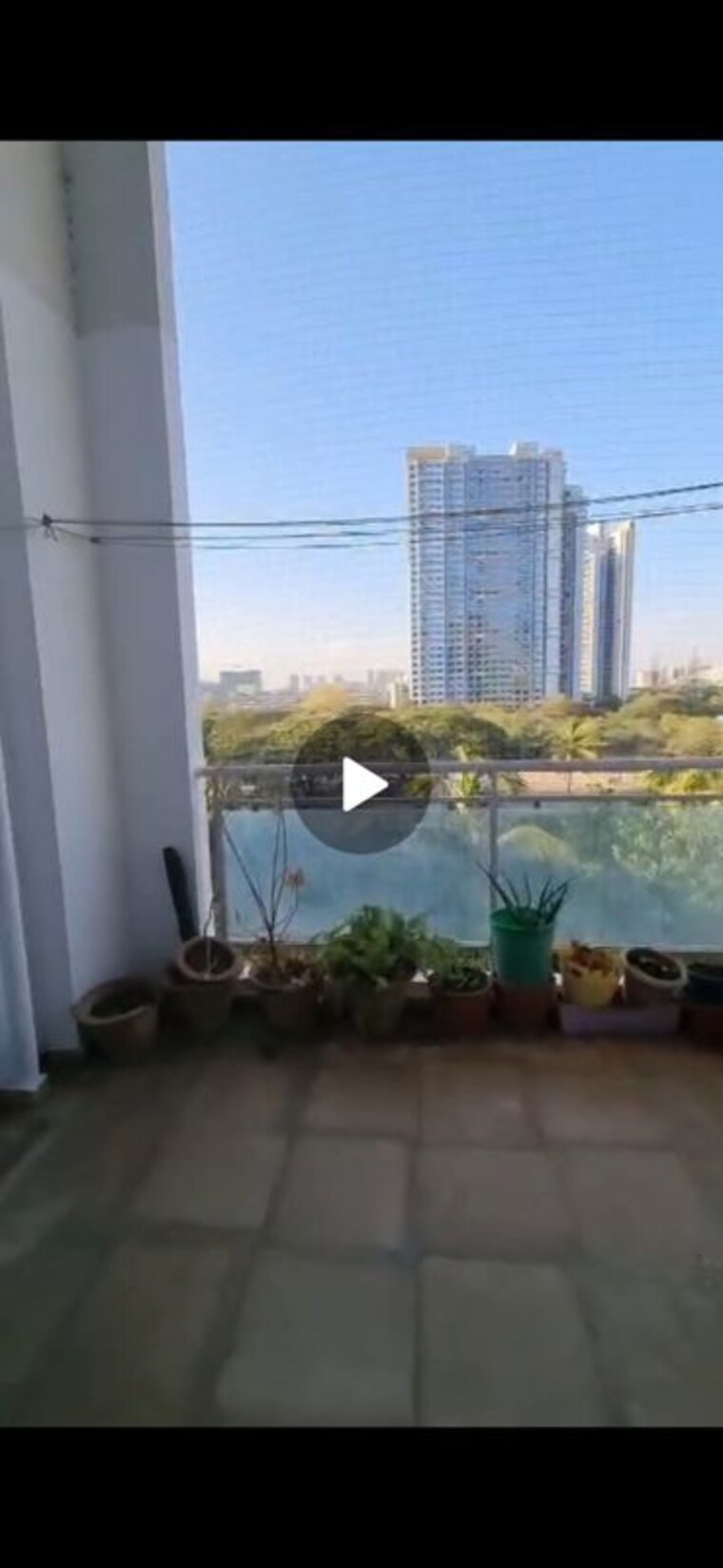 Balcony, amanora park town 2 Bedroom 850 Sq.Ft. Apartment In Amanora Park Town Pune 10321457