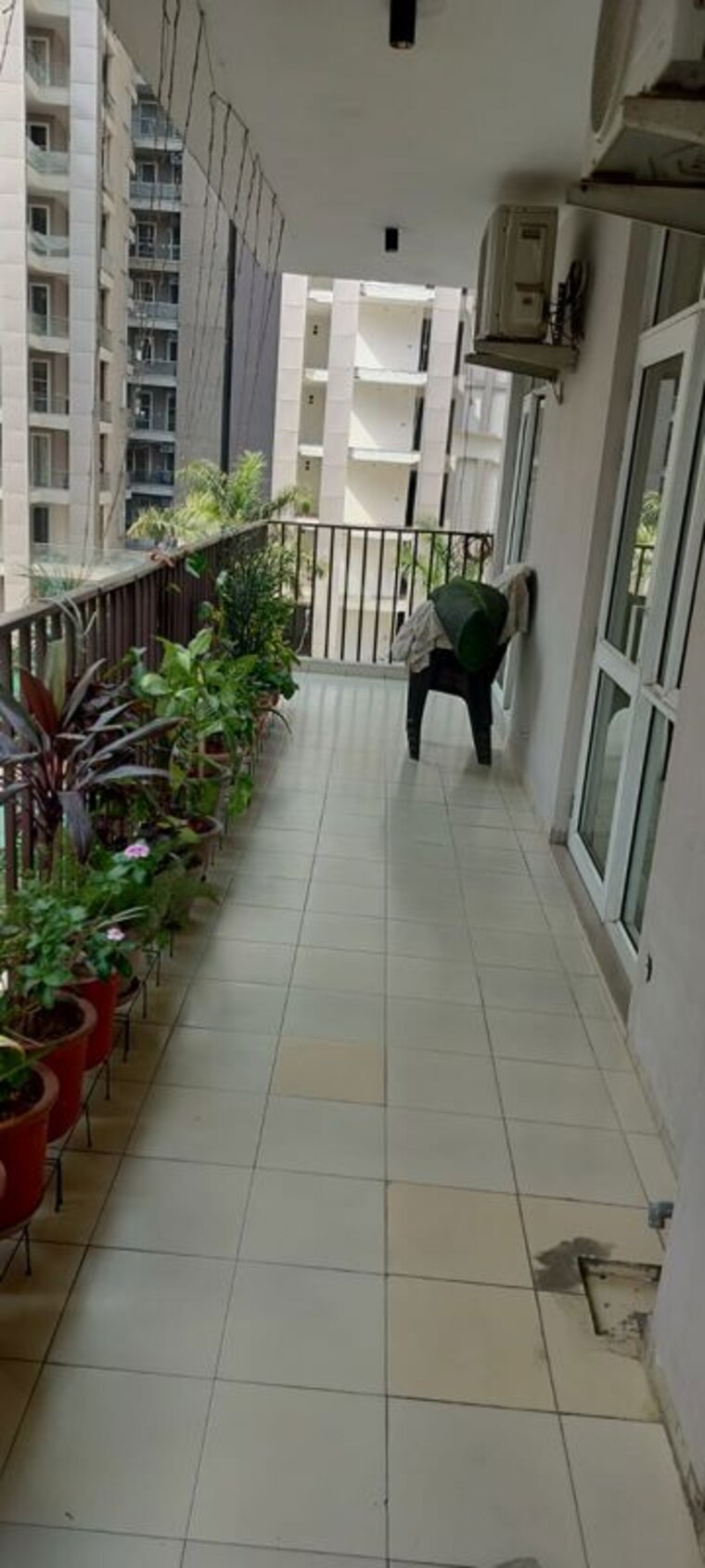 Balcony, trishla-city 3 Bedroom 1805 Sq.Ft. Apartment In Patiala Road Zirakpur 10321620
