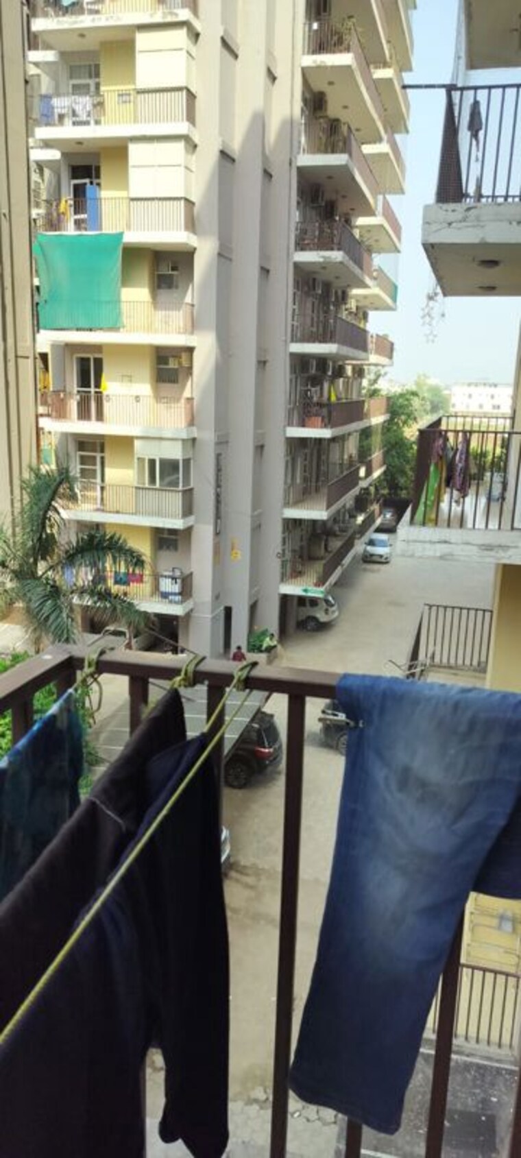 Balcony, trishla-city 3 Bedroom 1805 Sq.Ft. Apartment In Patiala Road Zirakpur 10321620