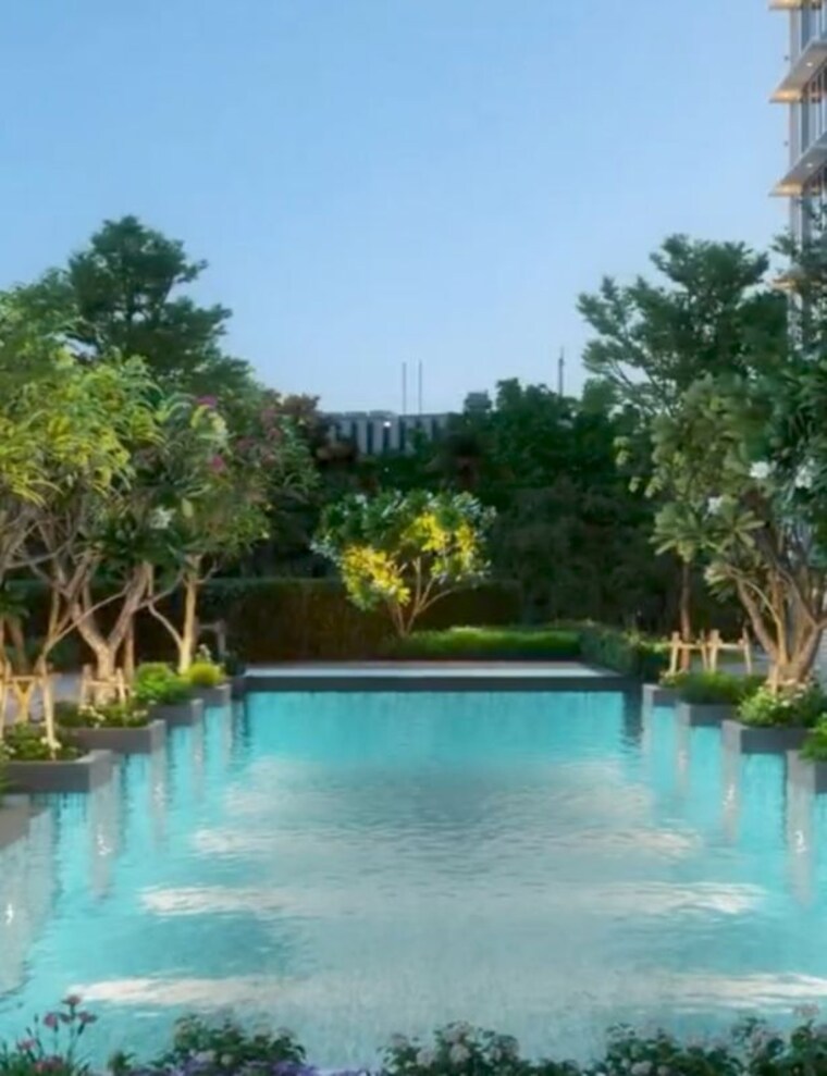 Swimming Pool, adani-ten-bkc 3 Bedroom 1100 Sq.Ft. Apartment In Bandra East Mumbai 10321647