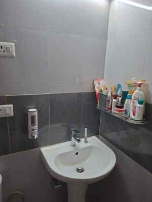 Bathroom in 3 BHK Apartment at Apex Golf Avenue, Sector 1 Greater Noida – for Rent