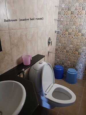Bathroom in 2 BHK Apartment at Brigade Bricklane, Jakkuru – for Rent