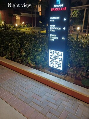 Balcony in 2 BHK Apartment at Brigade Bricklane, Jakkuru – for Rent