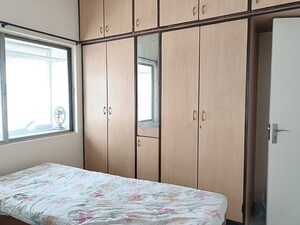 Bedroom in 2 BHK Apartment at Kumar Aangan, Yerawada – for Rent