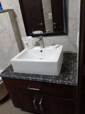 Bathroom in 3 BHK Builder Floor at Kalkaji – for Rent