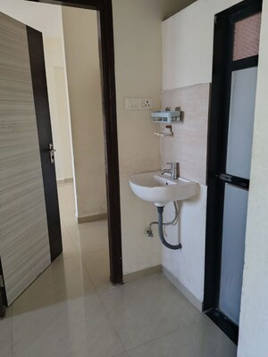 Bathroom in 1 BHK Apartment at Virat Green Avenue, Shilphata – for Sale