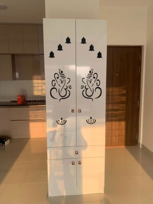 Bathroom in 2 BHK Apartment at Adarsh Greens, Kogilu – for Rent