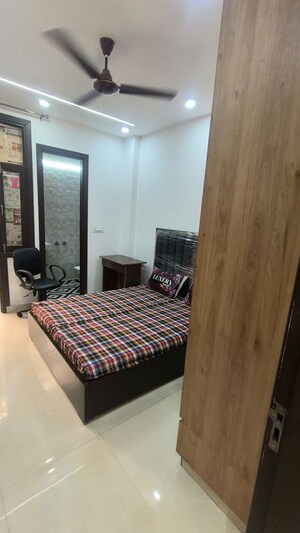Bedroom in 1.5 BHK Builder Floor at Subhash Nagar – for Rent
