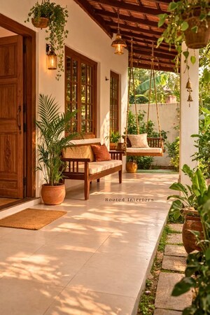 3.5 BHK Villa – Entrance View at Jigani - for Sale