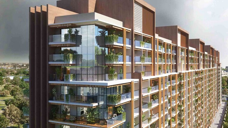 Balcony, adani-atelier-greens 2.5 Bedroom 1169 Sq.Ft. Apartment In Koregaon Park Pune 10321832