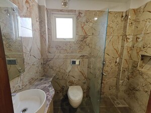 Bathroom in 3 BHK Builder Floor at Rajouri Garden – for Rent