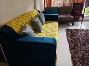 Living Room in 1 BHK Apartment at Sujata Empress, Kharghar – for Rent