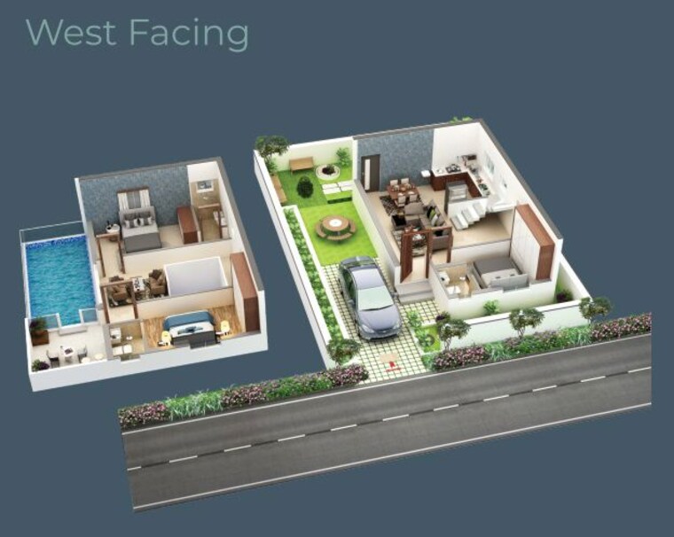 undefined, sri-jagathswapna-spanesta 2 Bedroom 1260 Sq.Ft. Villa In Bacharam Hyderabad 10316167