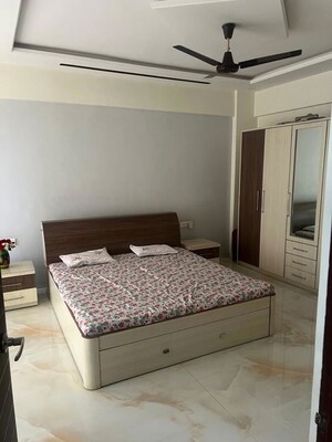 Bedroom in 3.5 BHK Apartment at Shree Balaji Krupa Apartment, Kharghar – for Rent