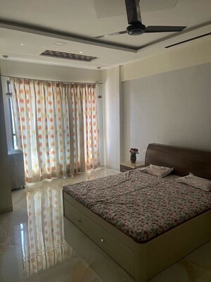 Bedroom in 3.5 BHK Apartment at Shree Balaji Krupa Apartment, Kharghar – for Rent
