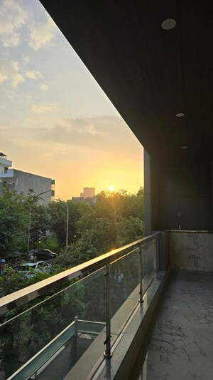 Balcony in 3 BHK Builder Floor at Uday Park – for Sale