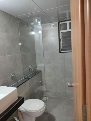 Bathroom in 2 BHK Apartment at Kohinoor Zen Estate, Kharadi – for Rent