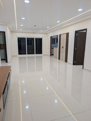 Kitchen in 3 BHK Apartment at Rajapushpa Provincia, Narsingi – for Rent