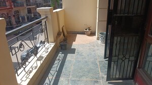 Balcony in 3 BHK Builder Floor at Vaishali Sector 5 – for Rent