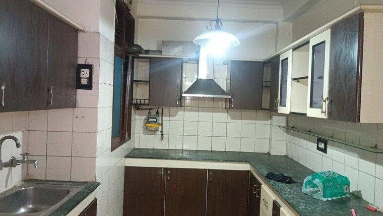 Kitchen, vaishali sector 5 3 Bedroom 1460 Sq.Ft. Builder Floor In Vaishali Sector 5 Ghaziabad 10321948