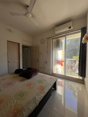Bedroom in 2 BHK Apartment at Vijay Residency II, Ghodbunder Road – for Rent