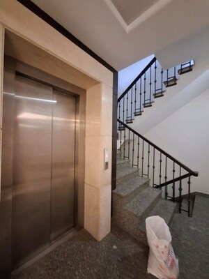 Staircase in 4 BHK Builder Floor at Greater Kailash I – for Rent